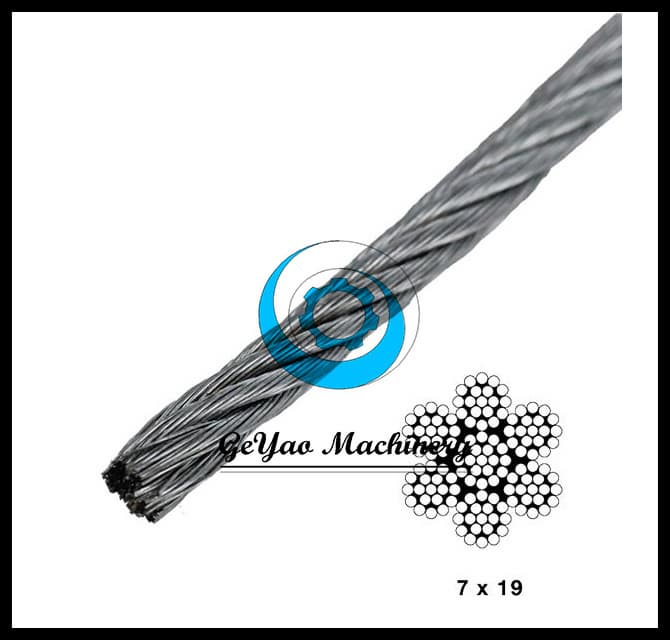 Galvanized Steel Cable 7x19 _Aircraft Cable